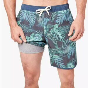 Fair Harbor Men's  XL 8" The Anchor Performance Swim Trunks Recycled Sustainable